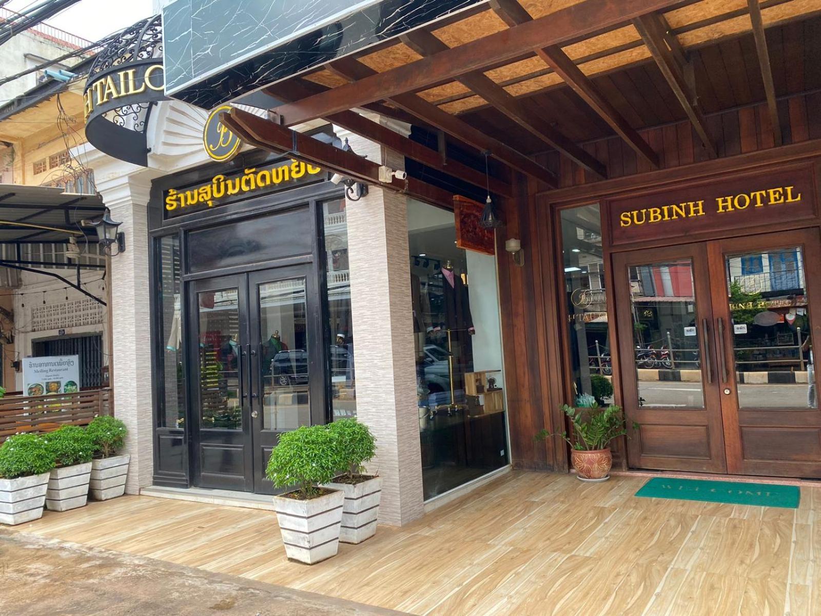 Subinh Hotel And Restaurant Pakse Eksteriør bilde